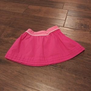 Cherokee Baby girl skirt dark pink light pink